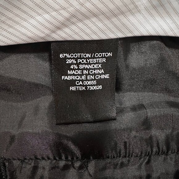 Low Rise Slim Leg Dress Pants Black Womens Size 2 - Picture 4 of 5